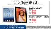 New iPad With Wifi +Cellular64G