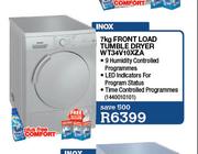 Siemens Inox Front Load Tumble Dryer WT34V10XZA-7Kg