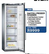 Siemens Inox Full Freezer GS32NA95-244Ltr
