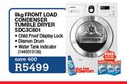 Samsung Front Load Condenser Tumble Dryer SDC3C801-8Kg