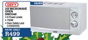 Defy Silver Microwave Oven DM0348-20Ltr