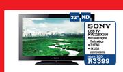 Sony 32" HD LCD TV KVL32BX350