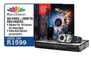 Multi Choice HD PVR2 + Drifta Decoders