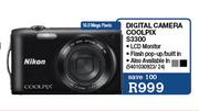 Nikon Digital Camera Coolpix (S3300)