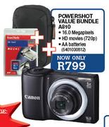 Canon Powershot Value Bundle (A810)
