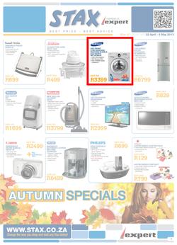 Stax : Autumn Specials (22 Apr - 6 May 2013), page 1