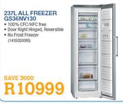 Siemens 237L All Freezer-GS36NV130