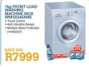 Siemens 7Kg Front Load Washing Machine Inox-WM12Q46XME