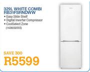 Samsung White Combi (RB31FSRNDWW)-329L