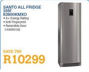 Aeg Santo All Fridge (83800KMXO)-359L