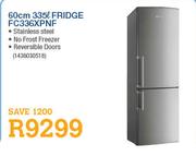 Smeg 60cm Fridge (FC336XPNF)-335L