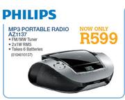Philips MP3 Portable Radio (AZ1137)