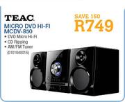 Teac Micro DVD Hi-Fi (MCDV-850)