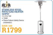Alva Stainless Steel Patio Gas Heater (GHP07)