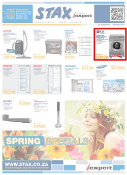 Stax : Spring Specials (23 Sep - 7 Oct 2013), page 1
