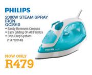 Philips 2000W Steam Spray Iron (GC2910)