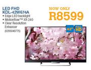 Sony LED FHD-42"(KDL-42W674A)