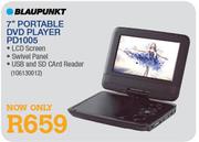 Blaupunkt 7" Portable DVD Player (PD1005)