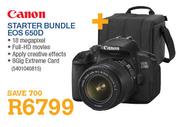 Canon Starter Bundle (EOS 650D)