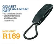 Gigaset Black Wall Mount-DA210