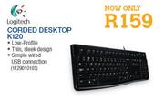 Logitech Corded Desktop-K120