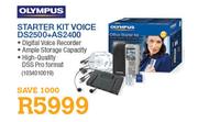 Olympus Starter Kit Voice DS2500+AS2400