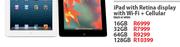 Ipad With Retina Display With Wi-Fi+ Cellular-16GB