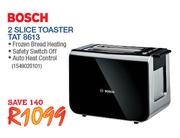 Bosch 2 Slice Toaster TAT 8613