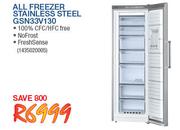 Bosch All Freezer Stainless Steel GSN33V130