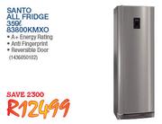 AEG Santo All Fridge 359L 83800KMXO