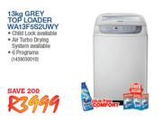 Samsung 13kg Grey Top Loader WA13F5S2UWY