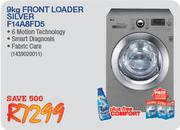 LG 9kg Front Loader Silver F14A8FD5