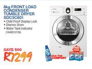 Samsung 8kg Front Load Condenser Tumble Dryer SDC3C801