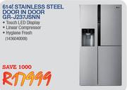 LG 614Ltr Stainless Steel Door In Door GR-J237JSNN