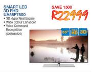 Samsung 55" Smart LED 3D FHD TV UA55F7500