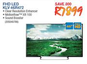 Sony 46" FHD LED TV KLV 46R472