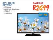 Blaupunkt 32" HD LED TV STY0532