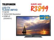 Telefunken 39" FHD LED TV TLEDD 39FHD