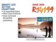 Samsung Smart 46" LED 3D FHD TV UA46F7500