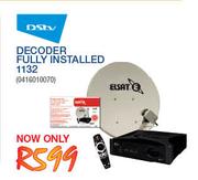 DSTV Decoder Fully Installed 1132