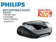 Philips MP3 Portable Radio AZ1137
