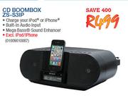 Sony CD Boombox ZS-S3IP