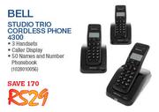 Bell Studio Trio Cordless Phone 4300