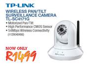 TP-Link Wireless PAN / TILT Surveillance Camera TL-SC4171G