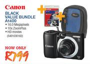 Canon Black Value Bundle A1400