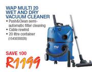 Wap Multi 20 Wet And Dry Vacuum Cleaner