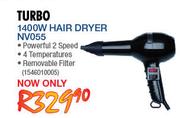 Turbo 1400W Hair Dryer NV055