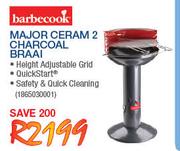 Barbecook Major Ceram 2 Charcoal Braai