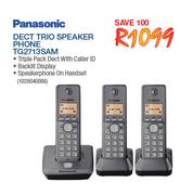 Panasonic Dect Trio Speaker Phone TG2713SAM-Each