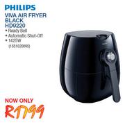 Philips Viva Air Fryer Black HD9220